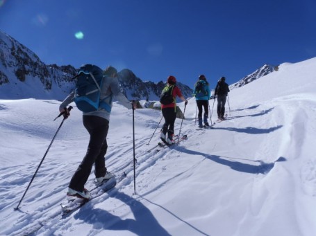 Foto esquí de muntanya