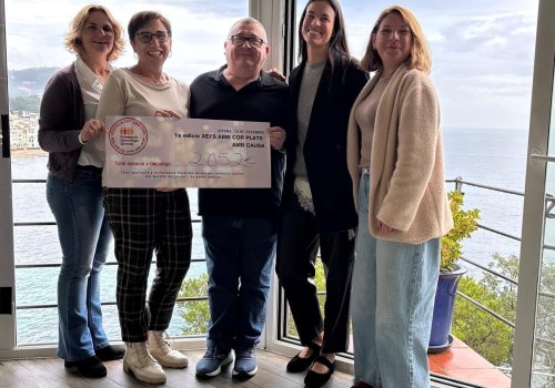 “Xefs amb cor, plats amb causa” recapta 2.052 € per donar suport als malalts de càncer i les seves famílies